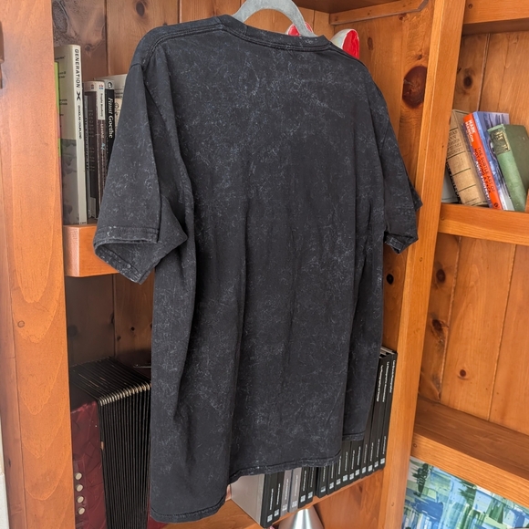 Acid Wash Black Britney Spears Princess of Pop T-shirt - Picture 5 of 6